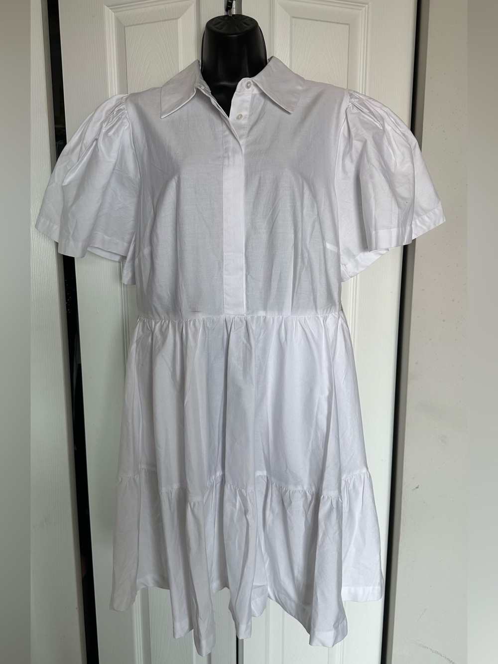 Eloquii Bridal - *Plus Size* White button-up dress - Size 14